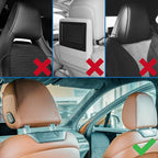 Mount-It! Car Table Tray with Adjustable Height and Tilt | Car Desk for Laptop FITS on Any Car Model and Steering Wheel | Holds Food, Drinks, Laptops, Tablets, Books and More! -