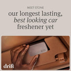 Drift Car Air Freshener - Stone Air Freshener Car Odor Eliminator - Long Lasting Scent - Auto Accessories - Metal Clip - Esse