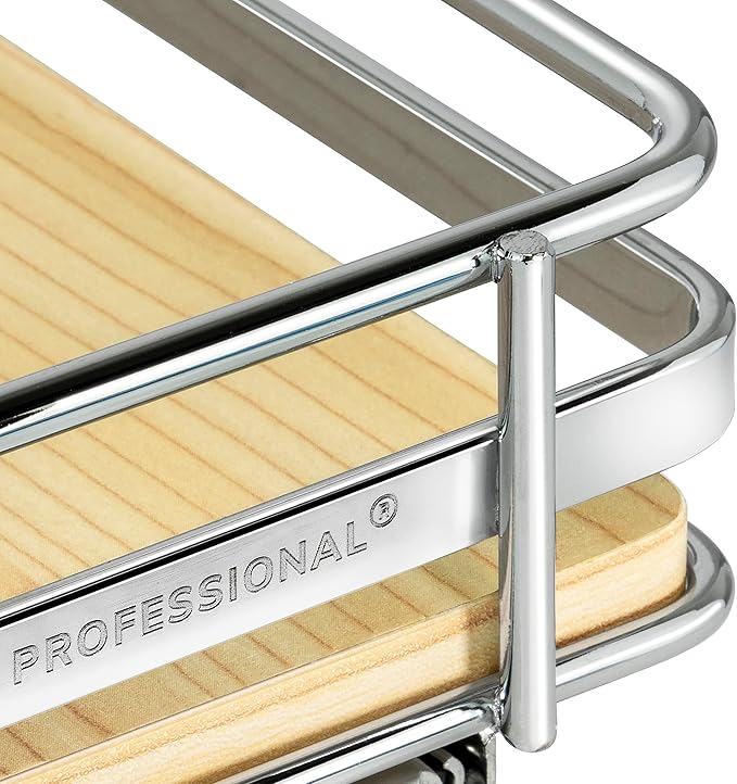 LYNK PROFESSIONAL® Élite™ Pull Out Spice Organization for Cabinets - 10-3/8 inch Wide – Spice Rack for Inside Cabinets – Wood
