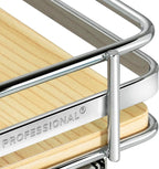 LYNK PROFESSIONAL® Élite™ Pull Out Spice Organization for Cabinets - 6-3/8 inch Wide – Spice Rack for Inside Cabinets – Wood/