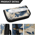 Car Tissue Holder Car Visor Organizer Tissue Box Holder for Car Sun Visor Organizer with Car Vehicle Accessories Essentials Interior for Women Men Starry Night Fox Bunny Beige