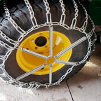 1Pair Tire Chain Tensioners, Snow Tire Chain Tighteners,Garden Tractor Tire Chain Tighteners for Riders, Snow blower