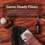 Glove & Leather Cleaner, 8 Oz – Gently Removes Dirt & Sweat Without Darkening – Water-Based Formula for Colored Gloves – Doub