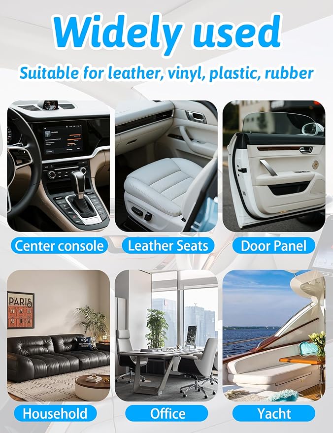 Car Cleaner Interior, Leather Cleaner Upholstery Interior Ceaning Kit Carpet Dashboard Shiny Car Stuff for Vinyl,Plastic,Fabr