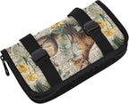 Car Tissue Holder Car Visor Organizer Tissue Box Holder for Car Sun Visor Organizer with Car Vehicle Accessories Essentials Interior for Women Men Beige Bunny Fox Daffodils