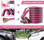 298PCS Roadside Emergency Car Kit- Car Emergency Kit with Jumper Cables, Roadside Emergency Kit for Vehicles, Emergency Car K