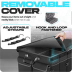 FORTEM Trunk Organizer For SUV Car Trunk Organizer, Foldable Storage, Car Accessories for Women Men, Collapsible Bag, Perfect C
