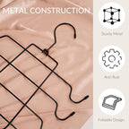 ZEDODIER 3 Pack Tank Top Hanger Space Saving, Bra Hangers for Closet Organizer, Hanging Bra Organizer Tank Tops Holder with 2
