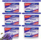 Vacplus Moisture Absorbers 6 Pack, Portable Humidity Absorber Boxes for Your Bathroom, Closet & Car, Dehumidifier with