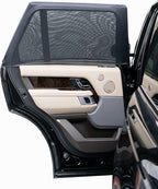 Side Window Sunshade Sock Screen-Shade (Pack of 2) – Block Sun Rays to Keep Car Interior Cool and Comfortable – Elasticized Universal Fit Mesh Sun Shade for Car, Truck, SUV, Van