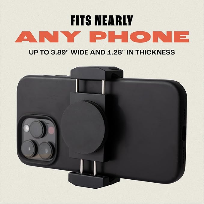 FREAKMOUNT 2.0 Magnetic Motorcycle Phone Mount - Compatible with Harley Davidson - Premium Billet Aluminum Holder for Gas Tank, High-Speed Magnet Accessories - Fits Most Phones, Black