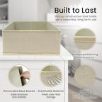 Reli. Drawer Organizer Clothes (14 Pack) | Dresser Drawer Organizers & Nursery Organization | Foldable Fabric Dresser Storage