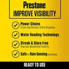 Prestone Bug Wash Windshield Washer Fluid, 1 Gallon