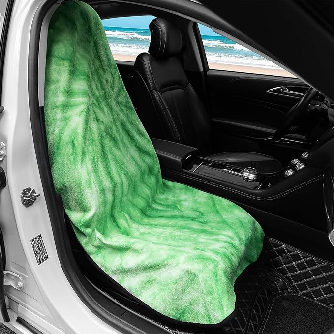Waterproof Sweating Car Seat Cover for Post Gym Workout, Running, Swimming, Beach and Hiking, Universal Fit Non-Slip Bucket S