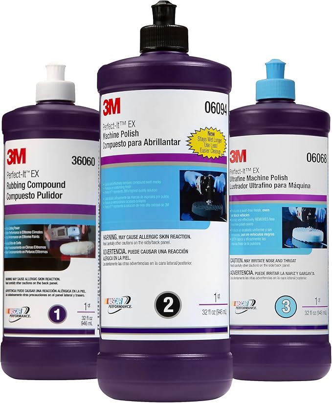 3M Perfect-It Ultrafine Machine Polish, 06068, 32 Fl.Oz, Paint Polish, Automotive Professional-Grade Polish