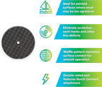 3M Perfect-It Foam Compounding Pad, 05707, 8 in, Hook & Loop Grip, Double-Sided, Polish Pad for Automotive, Professional-Grade Finish