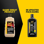 Meguiar’s M0216 Mirror Glaze Fine-Cut Cleaner, Versatile, Swirl-Free Auto Scratch Remover Used for Polishing Car Paint, Works on All Glossy Paint Finishes, 16 Oz