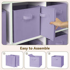 GRANNY SAYS Cube Storage Bins, 11 Inch Cube Storage Organizer, Fabric Collapsible Storage Bins, Storage Cubes for Shelves, Cl