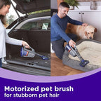 BLACK+DECKER dust buster Handheld Vacuum Cordless, Pet Hair Vacuum, Portable for Home and Car with Pet Brush, Rechargeable, P