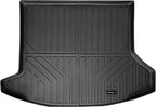 Auxko All Weather Cargo Mat Fit for Chevrolet/Chevy Equinox 2025 2026 Not Ev TPE Equinox Mat Accessories All Season Odorless Anti-Slip Black