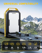 Jump Starter: 7000A Portable Car Battery-Jumper for All Gas or up to 12L Diesel, 3 in 1 Multi-Function 12V Auto Battery