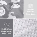 Rquite Car Seat Cover Baby, Carseat Covers for Boy Girl, Minky Infant Car Seat Cover Winter, Peekaboo Opening Car Seat Canopy