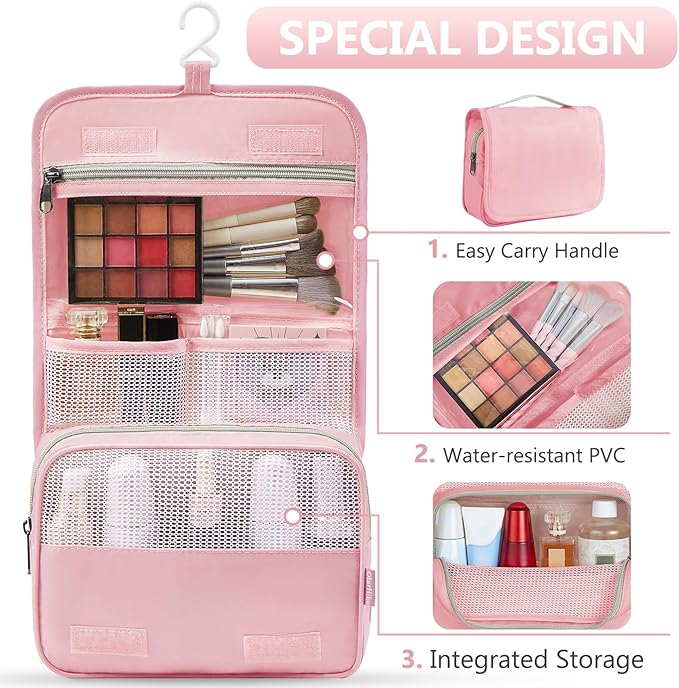 8 Set Packing Cubes for Travel, Gifts for Women Mom,Anti-Tearing Suitcase Organizer for Luggage with Shoe & Hanging Toiletry 