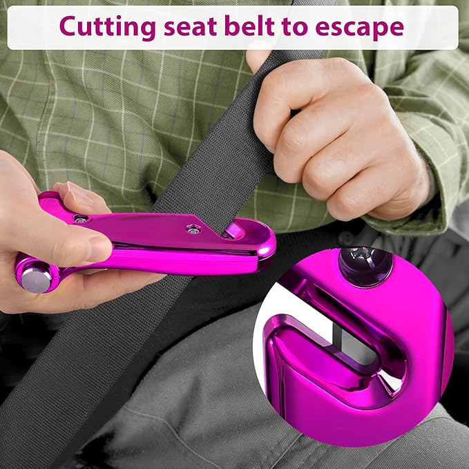 Window Breaker, 3-in-1 Emergency Escape Tool with seat Belt Cutter and Glass Breaker, Safety Emergency Car Escape Tool for Ca