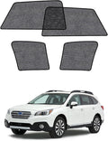 Car Window Shades for Subaru Outback(2014-2021), 4-Pack Rear Window Sun Shades for Baby – Breathable Mesh, UV & Heat Blocker, Privacy Protection for Camping, Travel, Sleep & Nursing