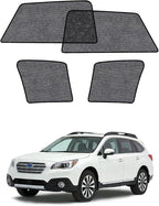 Car Window Shades for Subaru Outback(2014-2021), 4-Pack Rear Window Sun Shades for Baby – Breathable Mesh, UV & Heat Blocker, Privacy Protection for Camping, Travel, Sleep & Nursing
