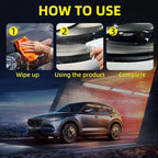 Automotive Headlamp Restoration Fluid Kit, 2025 New Headlight Restoration Kit, Multifunctional Car Headlight Polishing Repair