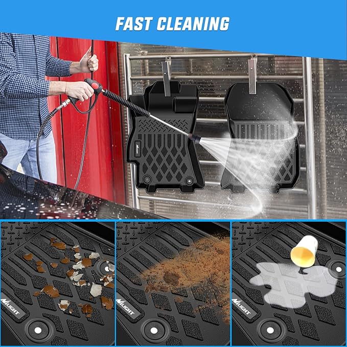 Nilight TPE Floor Mats for Subaru Outback Legacy 2010 2011 2012 2013 2014 All Weather Custom Fit Heavy Duty Floor Liners