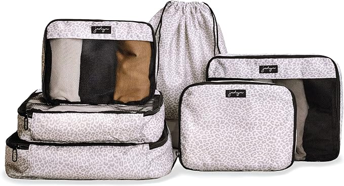 Jadyn Packing Cubes for Travel, 6-Piece Large Packing Cube Organizer Set for Suitcase, Duffel Bag, Luggage, Multiple Sizes Tr