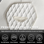 Coverado Seat Covers, Car Seat Covers Full Set, White Car Seat Cover, Car Seat Cushion Waterproof, Front Seats Back Seat Cove