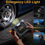 Tire Inflator Portable Air Compressor DC 12V Air Compressor Portable with Digital Pressure Gauge Air Pump for Car Tires - Car Accessories Bike, Motor
