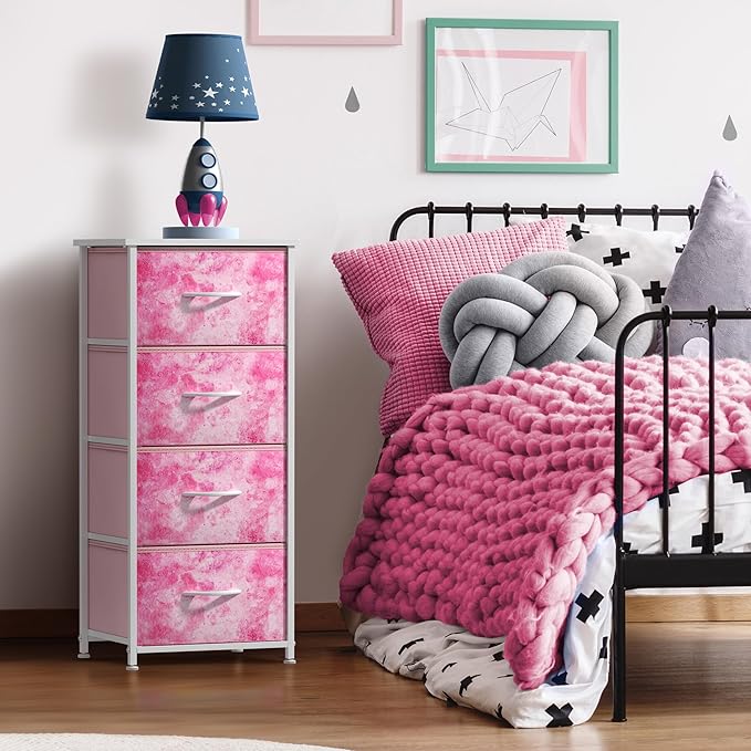 Sorbus Dresser Storage Tower, Organizer Drawers for Closet Boys & Girls Bedroom, Bedside Furniture, Chest for Home, College D