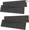 ZONETECH Cling Glare Reducer Sun Shade Side Window Sunshades Car Curtains UV Rays Visor Protection Universal Fit Protects from Sun- for All Year Round Use. Perfect for Road Trips (4 Pack)