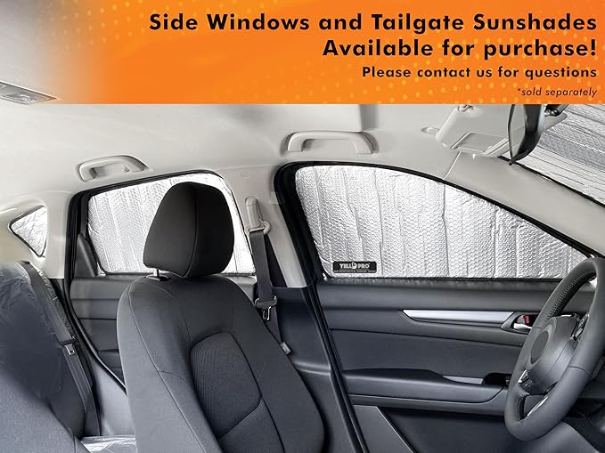 Custom Fit Automotive Reflective Front Windshield Sunshade Accessories UV Reflector Sun Protection for 2017 2018 2019 2020 2021 2022 2023 2024 2025 Mazda CX5 CX-5 SUV