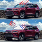 Windshield Sun Shade for 2024 2025 Toyo-ta Grand Highlander Accessories, Foldable Window Sunshade Sun Visor Protector, Front Windshield Sunshade Sun Shield Blocks UV Rays Heat