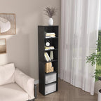 Wooden 6 Cube Storage Organizer, Vintage Brown 6 Cube Storage Shelf, 6 Tier Closet Organizers Storage Cubes Display Cubby for