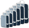 Percover Compression Packing Cubes 6-Piece Set, Packing Cubes Compression for Travel with Multi-Size Organization, Travel Org