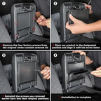 Center Console Organizer (3-piece set) for Tacoma 4th Gen (2024-2026) - Not for Hybrid - for Tacoma Accessories
