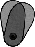 1 Pack Car Window Shades for Baby - Rotatable Sun Visor for Side Window, Fits Driver/Passenger/Rear Windows, Mesh Sun