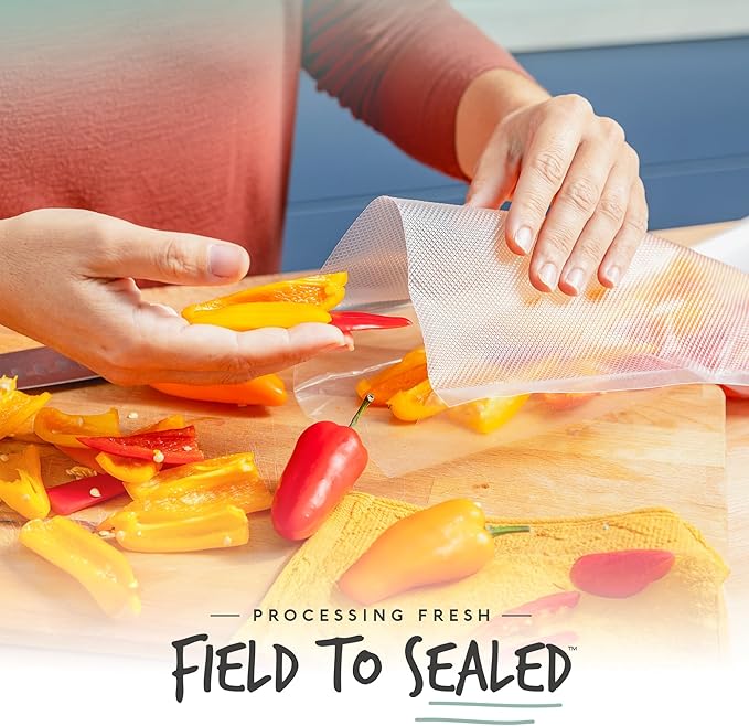 Avid Armor Vacuum Sealer Bags 200 Quart 8x12" For Food Saver, Commercial Grade, BPA Free, Heavy Duty, Pre-cut, for Vac Storag