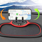 Multifunction Car Anti-Slip Mat with Auto Phone Holder and Extra Large Pad for Phones, Keys, Gadgets