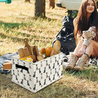 German Shorthaired Pointer Gifts Storage Bins & Boxes with Handles,Dog Foldable Basket for Organizing Dog Lovers Collapsible 