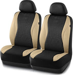 Skechers Car Seat Covers,Leather Seat Covers with GOGA Mat Technology,Waterproof Car Seat Covers Front Seats,Airbag Compatibl
