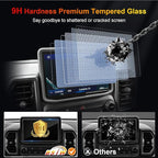 Bronco Screen Protector 8 In for 2021-2024 Ford Bronco/Bronco Sport Base/Big Bend/Outer Banks/Badlands SYNC 3 8-In Touchscree