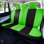 FH Group Car Seat Covers Full Set Cloth - Universal Fit,Automotive SeatCovers,Low Back Front SeatCovers,Airbag Compatible,Spl