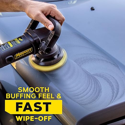 Meguiar's M205 Mirror Glaze Ultra Finishing Polish, Easy-to-Use Formula for Impeccable Shine, Multiple Ways to Apply Mirror Glaze, Removes Defects and Swirls for a High Gloss, 32 Oz Container